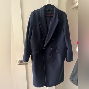 Size 20 J Crew Navy Winter Coat